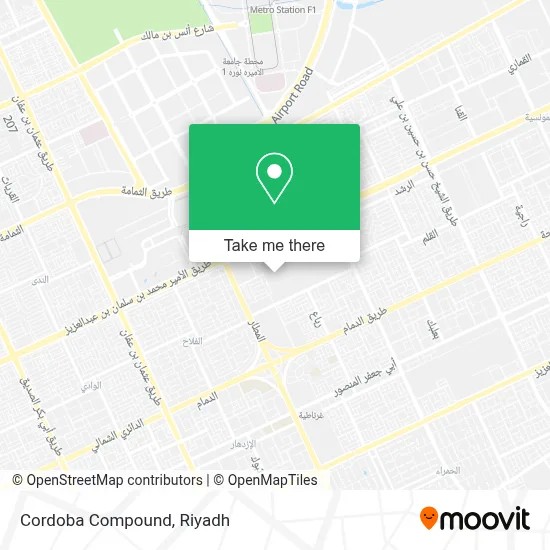 Cordoba Compound map