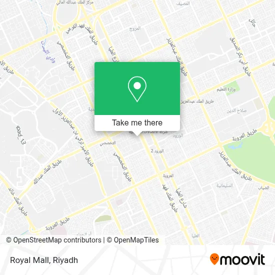 Royal Mall map
