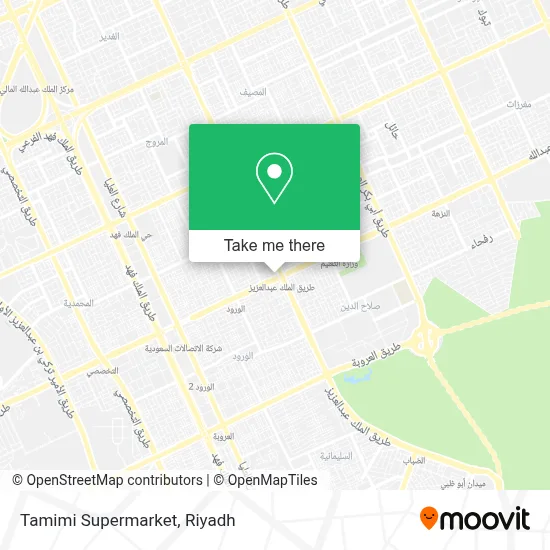 Tamimi Supermarket map