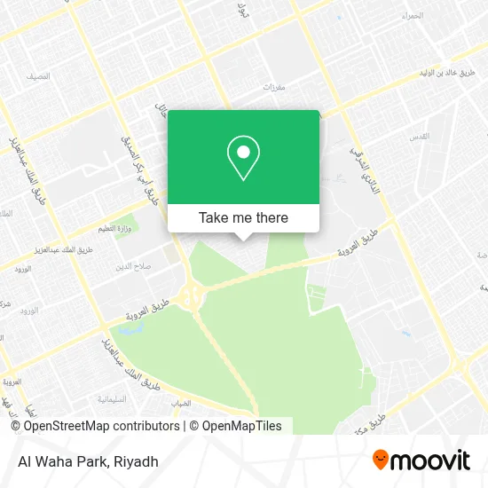 Al Waha Park map