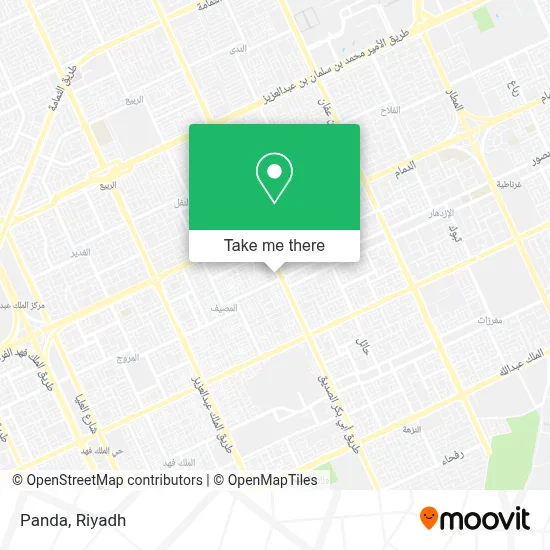 Panda map