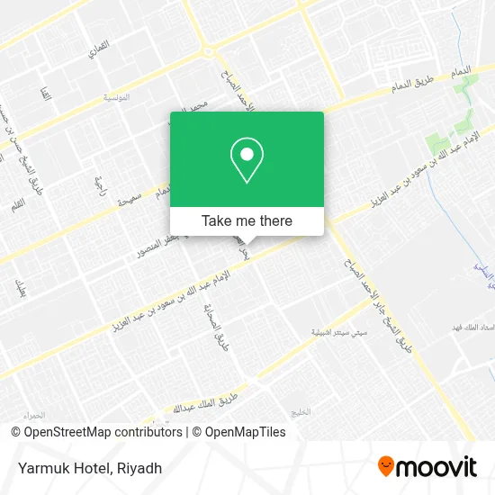 Yarmuk Hotel map