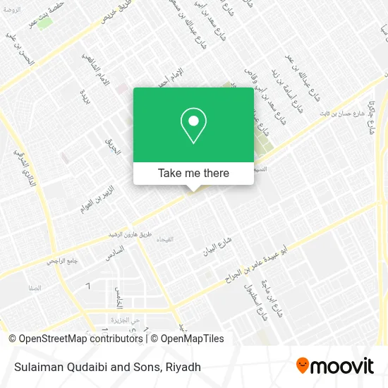 Sulaiman Qudaibi and Sons map