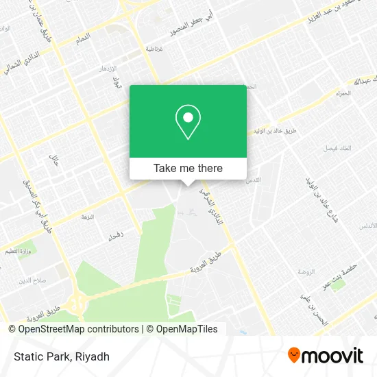 Static Park map