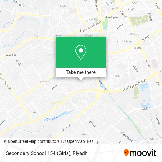 Secondary School 154 (Girls) map