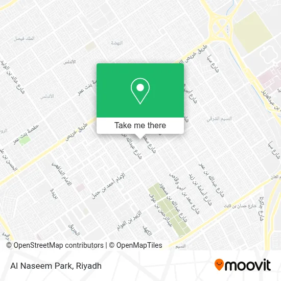 Al Naseem Park map