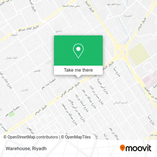 Warehouse map