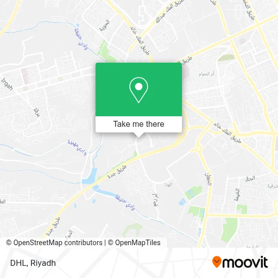 DHL map