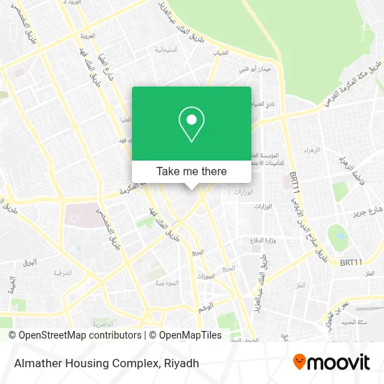 Almather Housing Complex map
