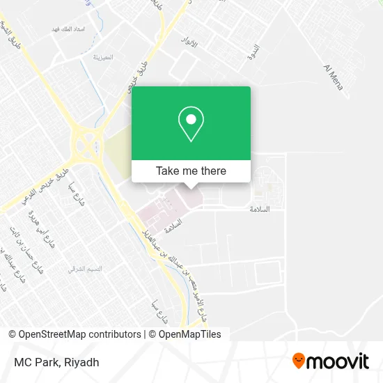 MC Park map
