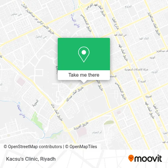 Kacsu's Clinic map