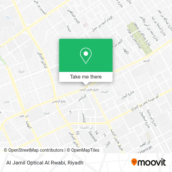 Al Jamil Optical Al Rwabi map