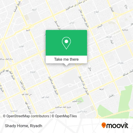 Shady Home map