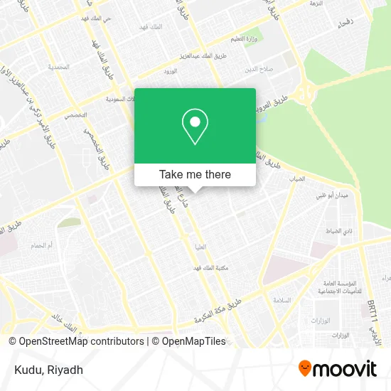 Kudu map