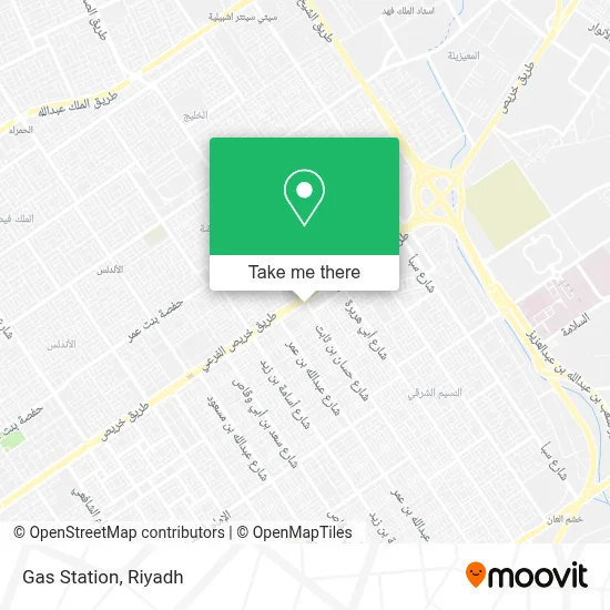 Gas Station map