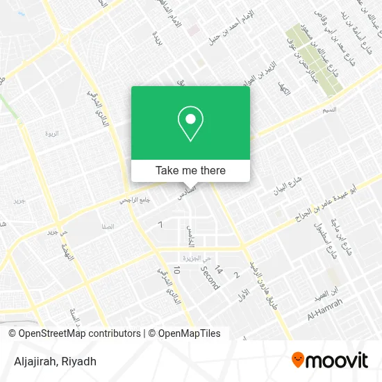 Aljajirah map