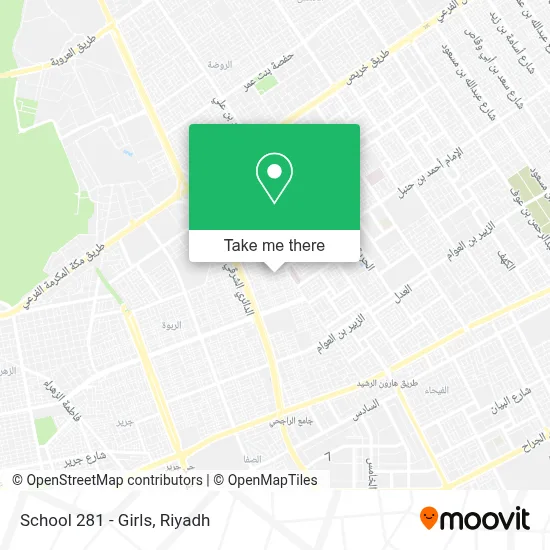 School 281 - Girls map