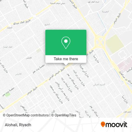Alohali map