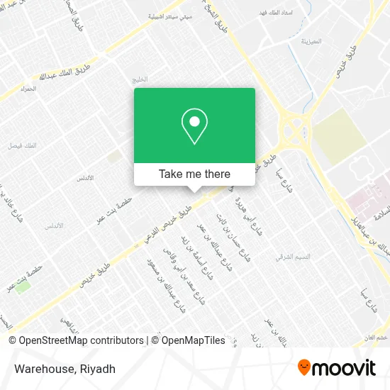 Warehouse map
