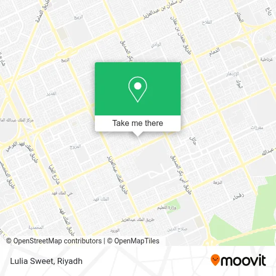 Lulia Sweet map