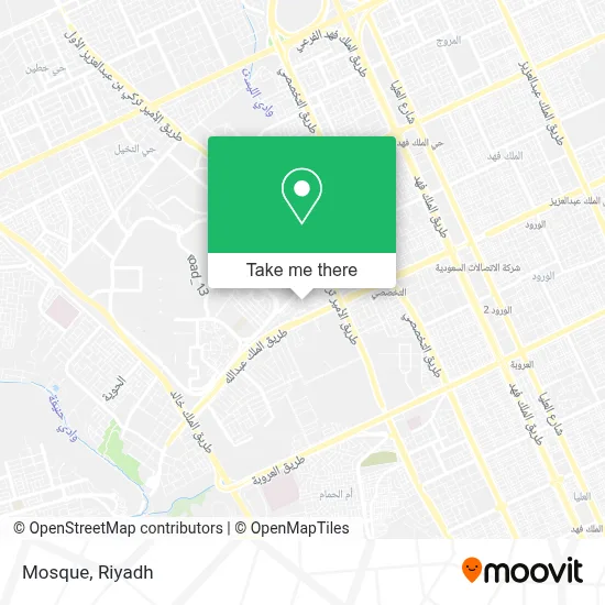 Mosque map