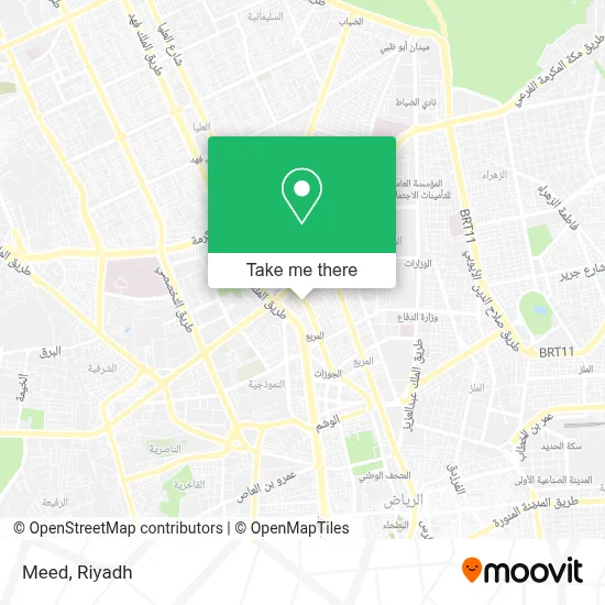 Meed map