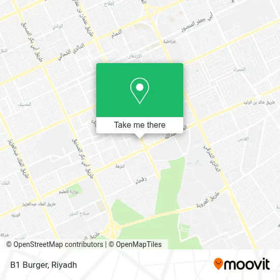 B1 Burger map