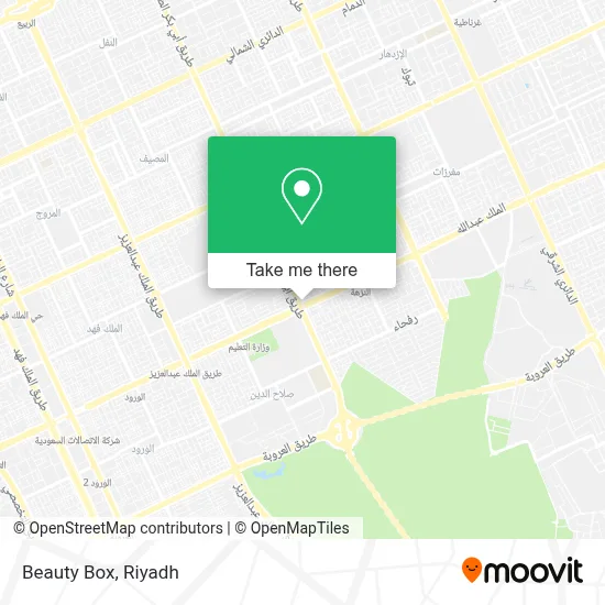 Beauty Box map