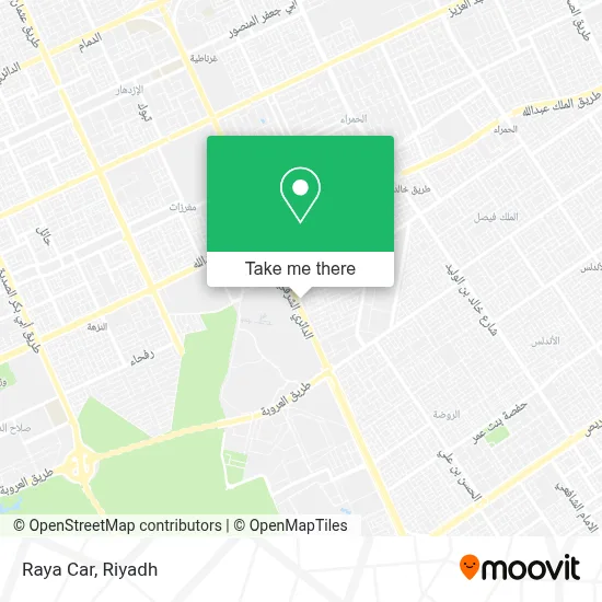 Raya Car map
