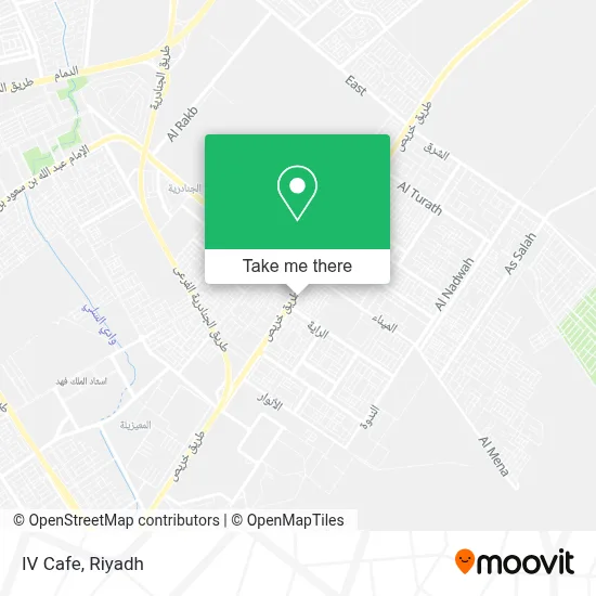 IV Cafe map