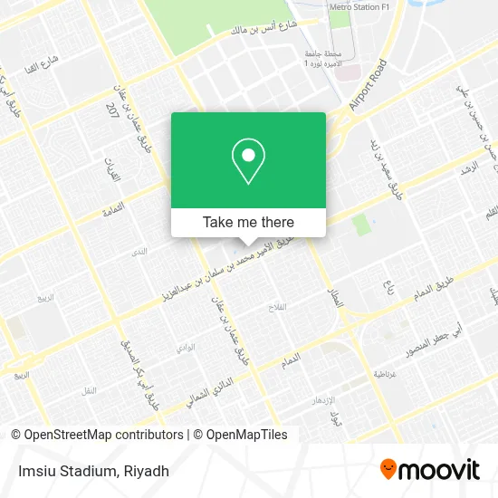 Imsiu Stadium map