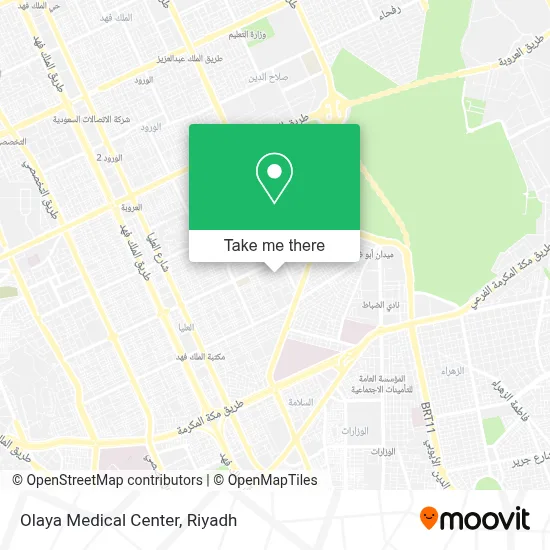 Olaya Medical Center map