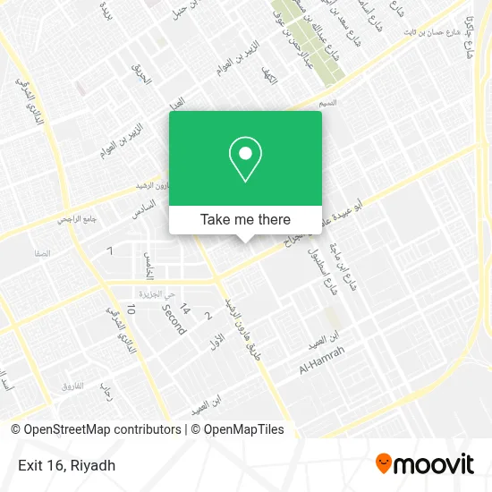 Exit 16 map