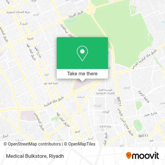 Medical Bulkstore map