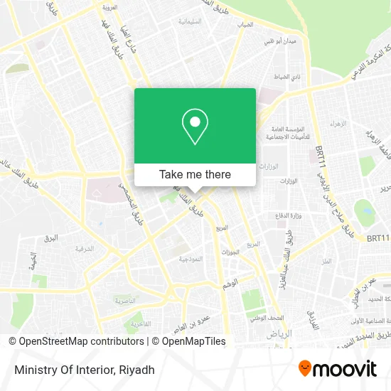 Ministry Of Interior map