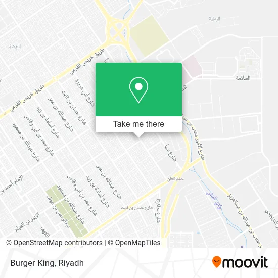 Burger King map