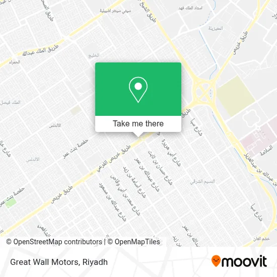 Great Wall Motors map