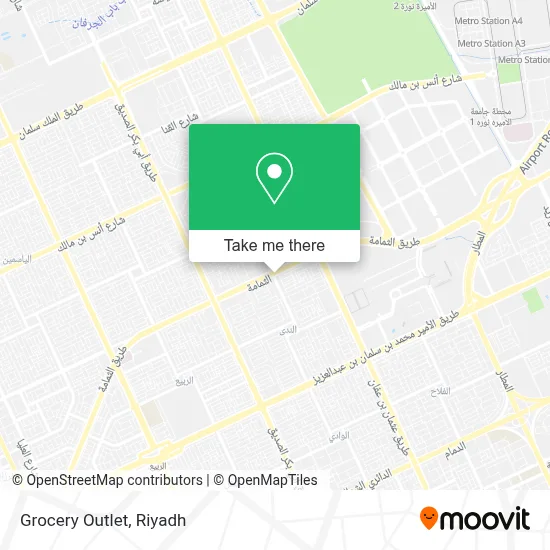 Grocery Outlet map