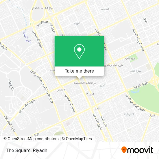 The Square map