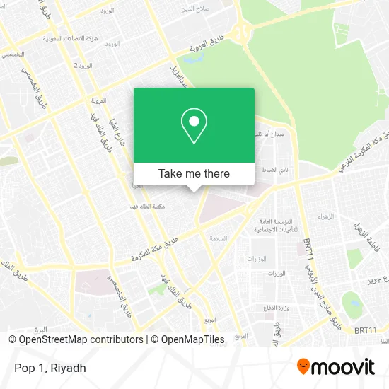Pop 1 map