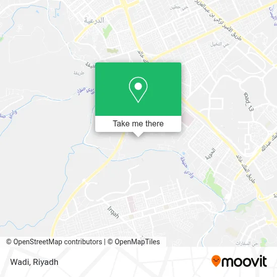 Wadi map