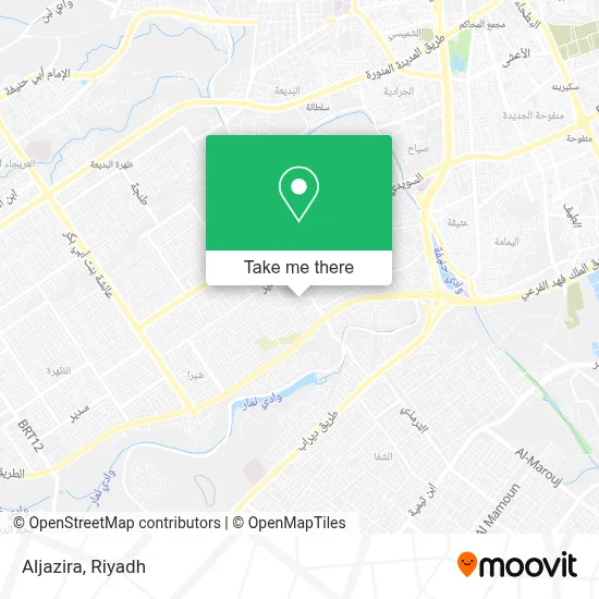 Aljazira map