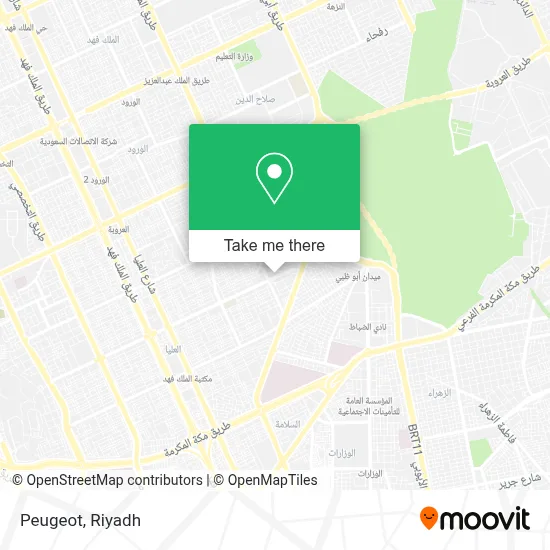 Peugeot map