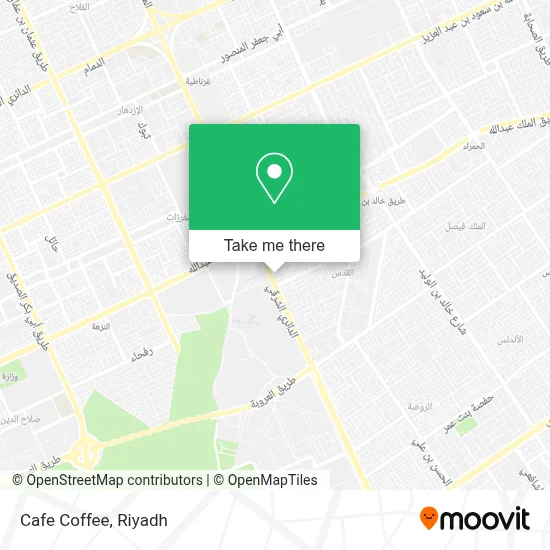 Cafe Coffee map