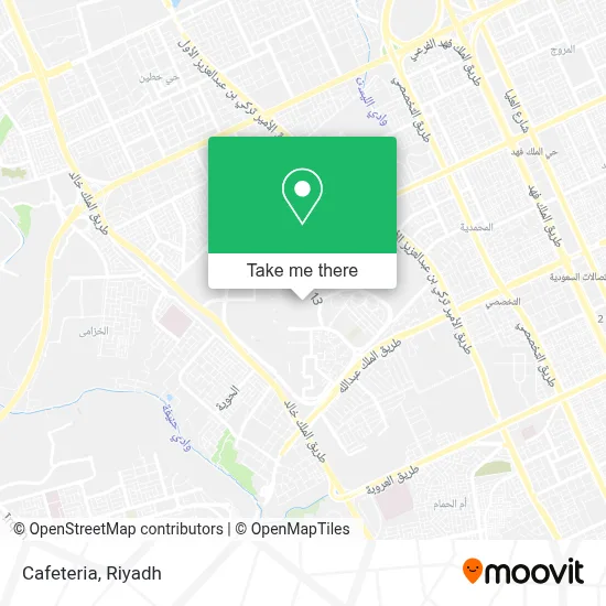 Cafeteria map