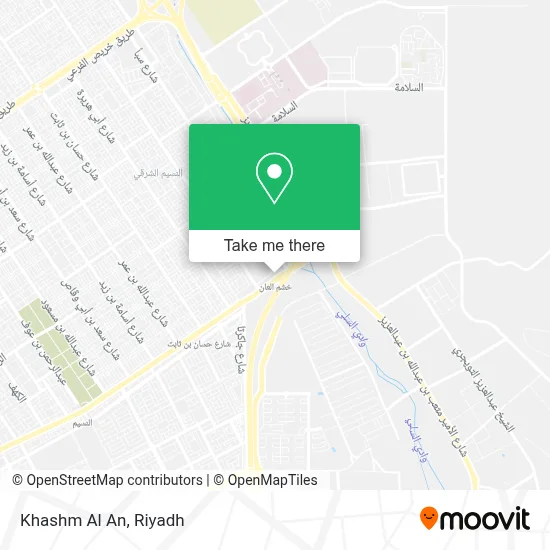 Khashm Al An map
