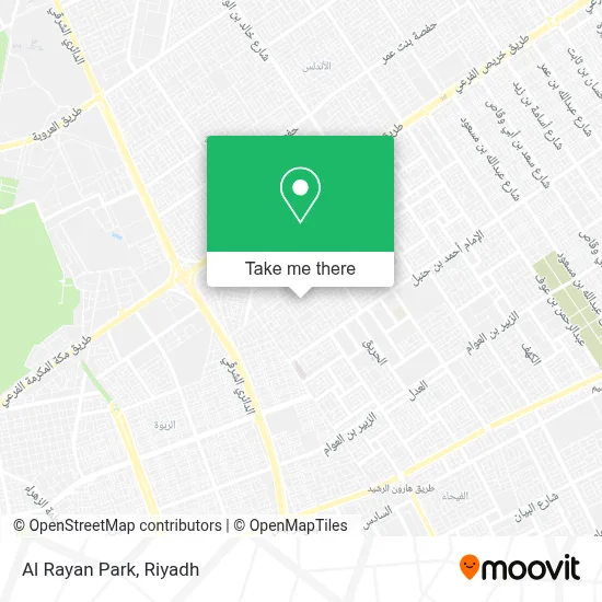 Al Rayan Park map