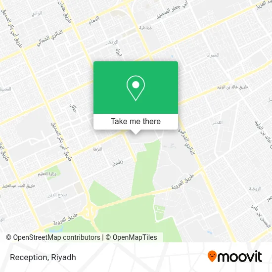 Reception map