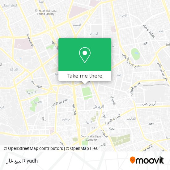 بيع غاز map