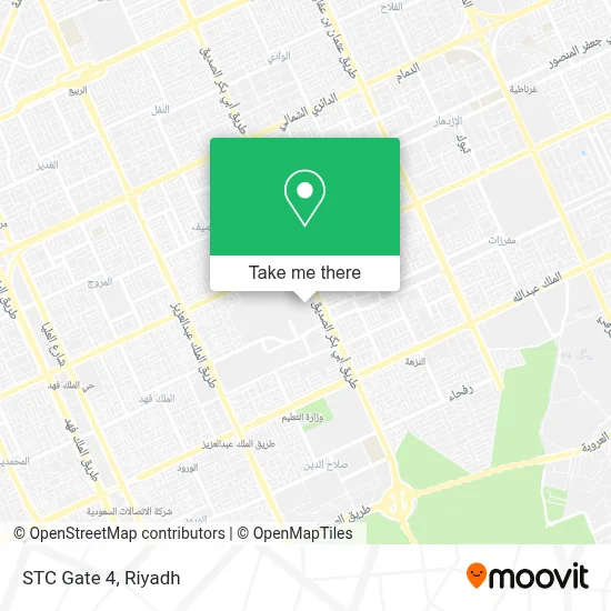 STC Gate 4 map